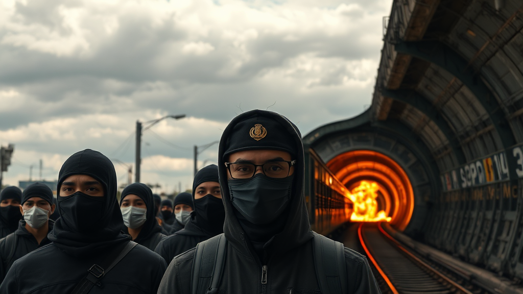 사회 이슈 및 주요 사건 사고 (realistic 스타일)