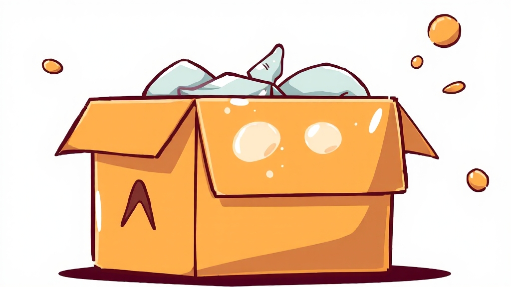 접수 가능 물품 & 포장법 (cartoon 스타일)