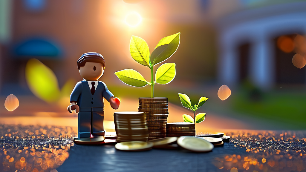 정책자금, 왜 필요할까요? 소상공인 지원의 필요성 (realistic 스타일)