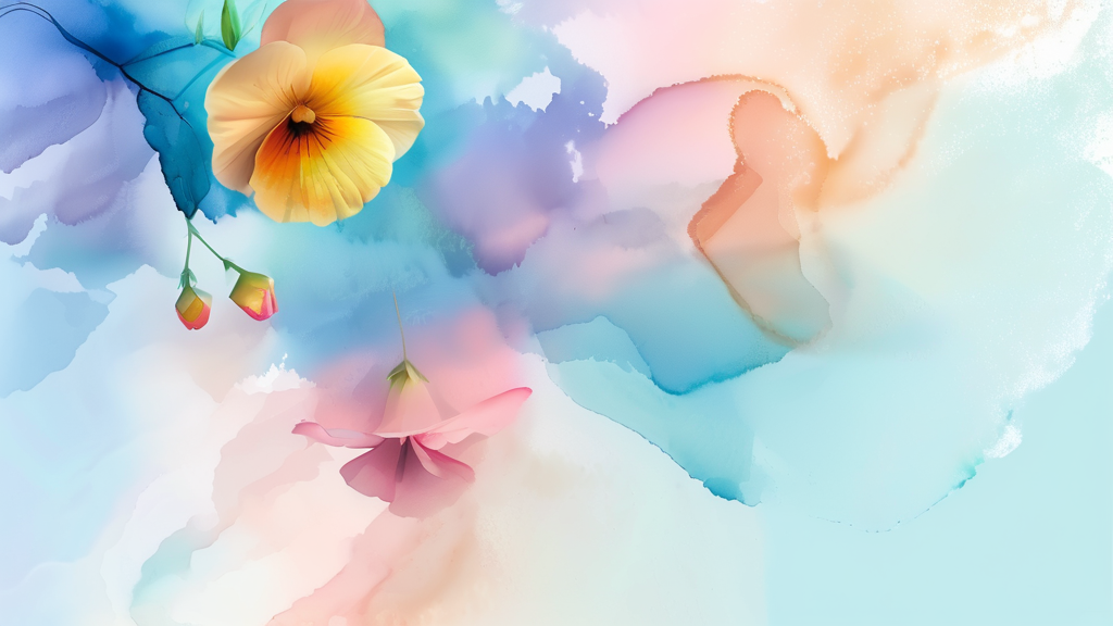 PVC 매트 속 숨겨진 유해 물질, 무엇을 조심해야 할까요? (watercolor 스타일)