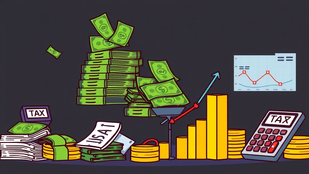 세금, 얼마나 더 내야 할까? (cartoon 스타일)