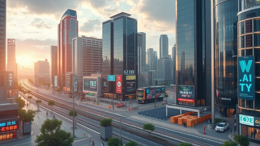 AI 특화도시, 왜 지금 주목받는가? 사업 추진 배경과 목표 (realistic 스타일)