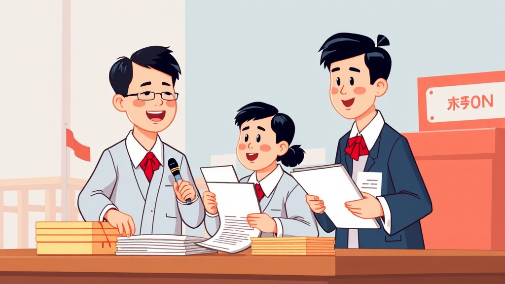 추경 재원 마련과 규모: 정부의 재정 운영 전략 (cartoon 스타일)