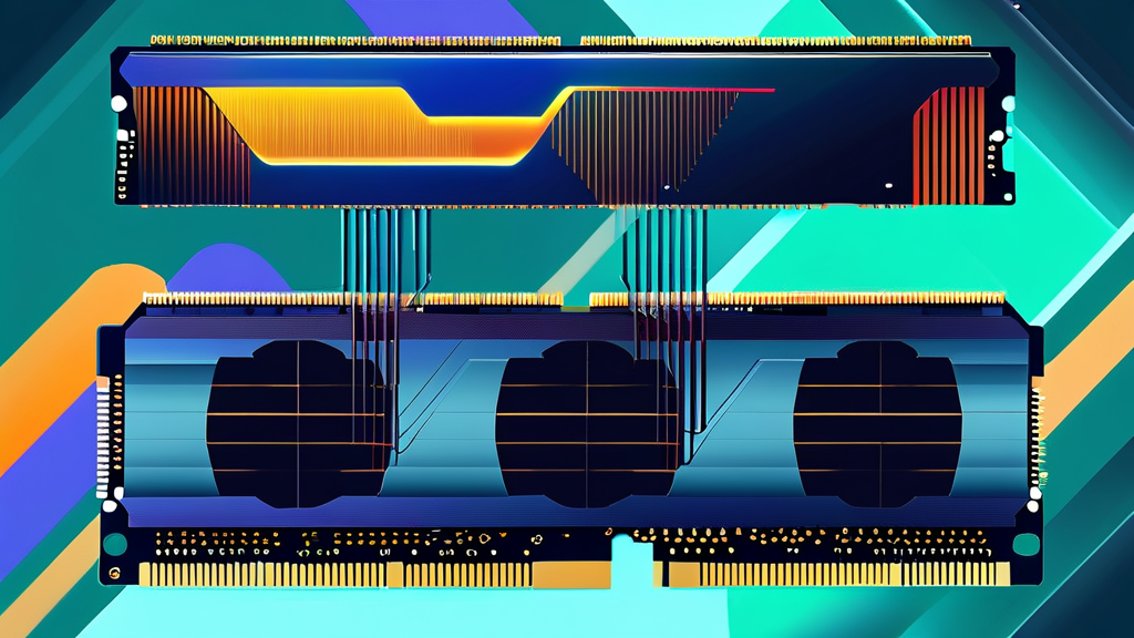 폭발적인 수요 증가, 반도체 시장 호황의 원인 (illustration 스타일)