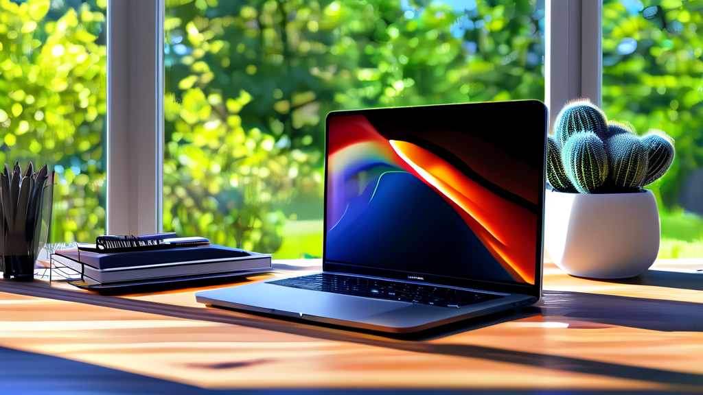 교육용 맥북 활용 팁과 추천 (realistic 스타일)