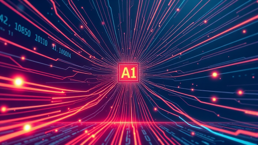 퀄리타스반도체: AI 시대 초고속 인터커넥트 기술과 성장 전망 3 퀄리타스반도체: AI 반도체 시대의 핵심 플레이어 (illustration 스타일)