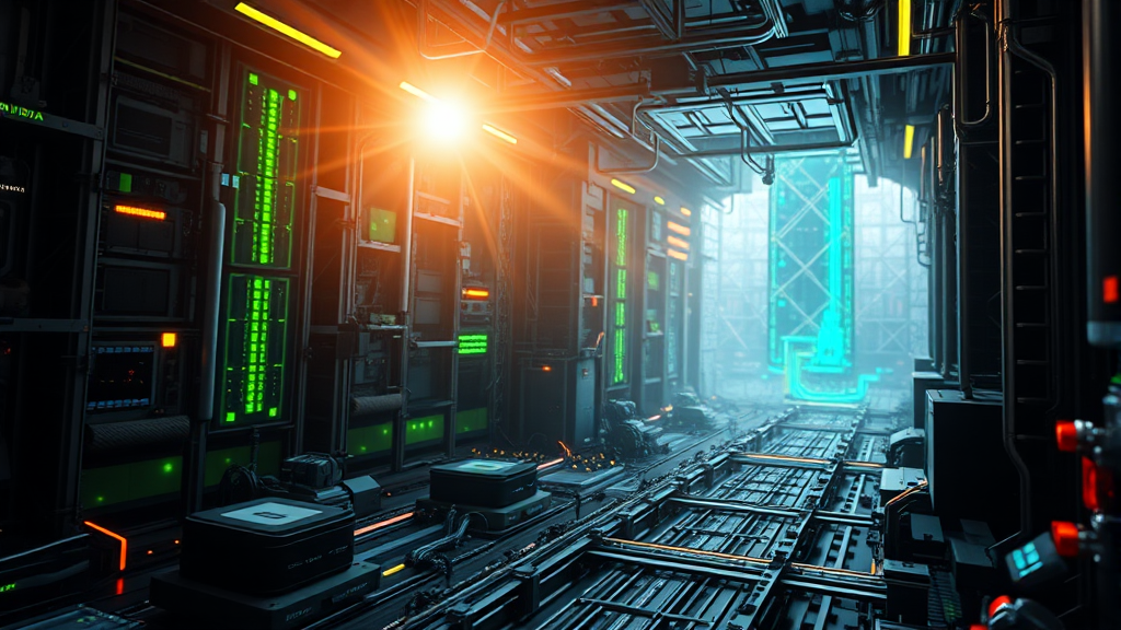 경쟁 환경과 기술 혁신: 엔비디아의 지속 가능한 성장 전략 (realistic 스타일)