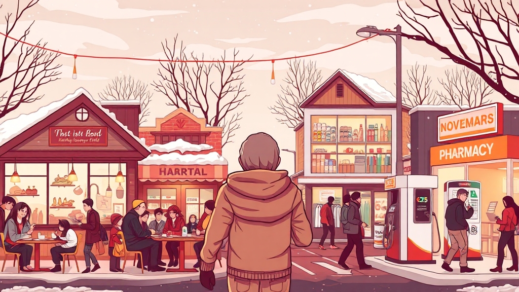 지원금 사용 방법 및 사용처 (illustration 스타일)