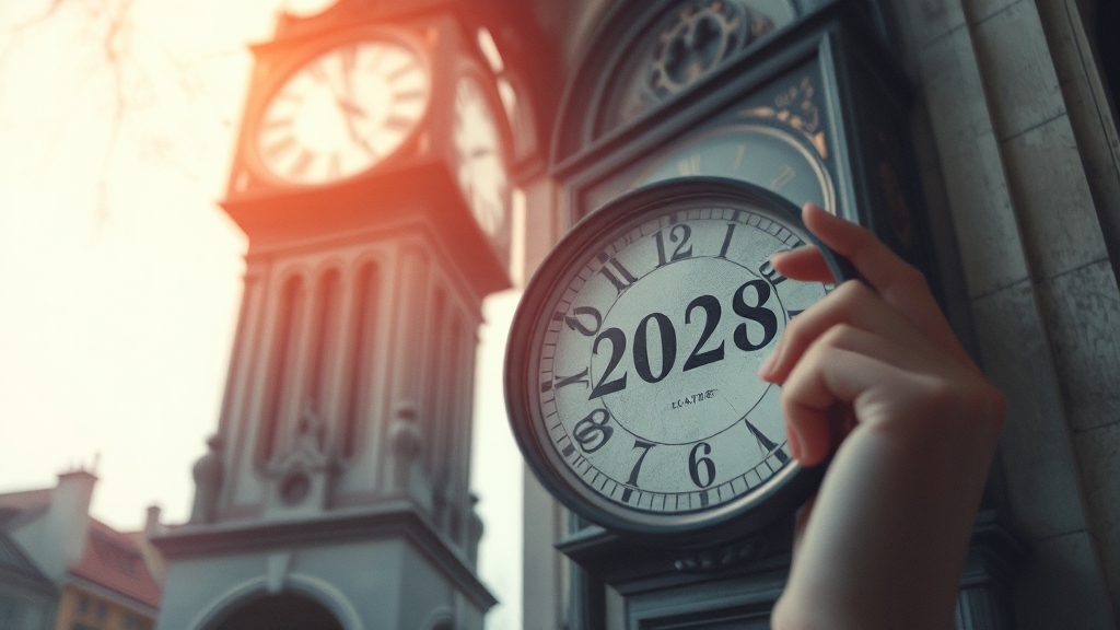 65세 정년, 언제부터? (watercolor 스타일)