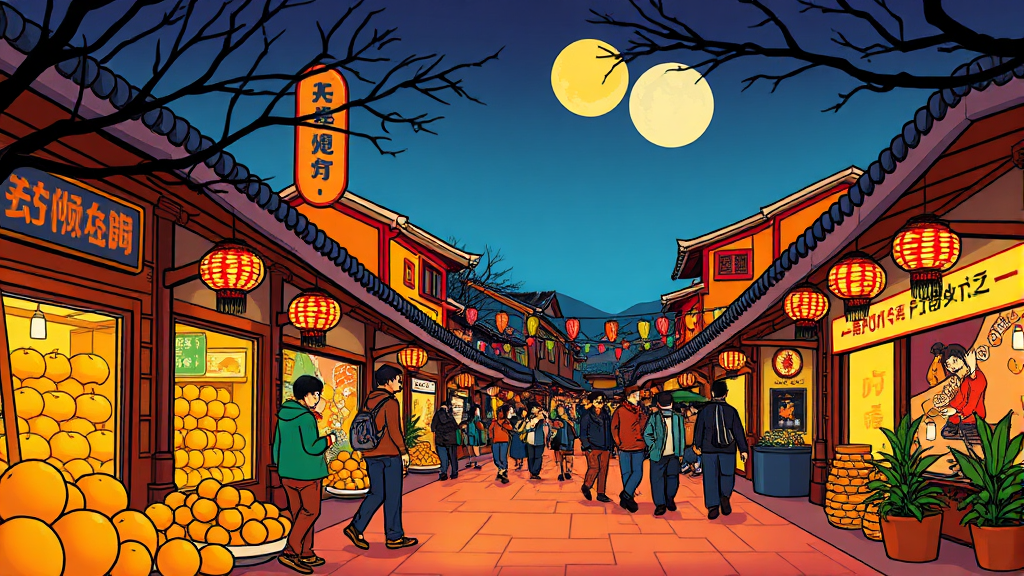 축제 기본 정보 (cartoon 스타일)