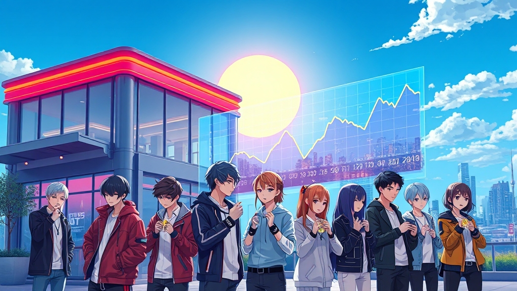 애니메코인 투자 전략 및 유의사항 (realistic 스타일)