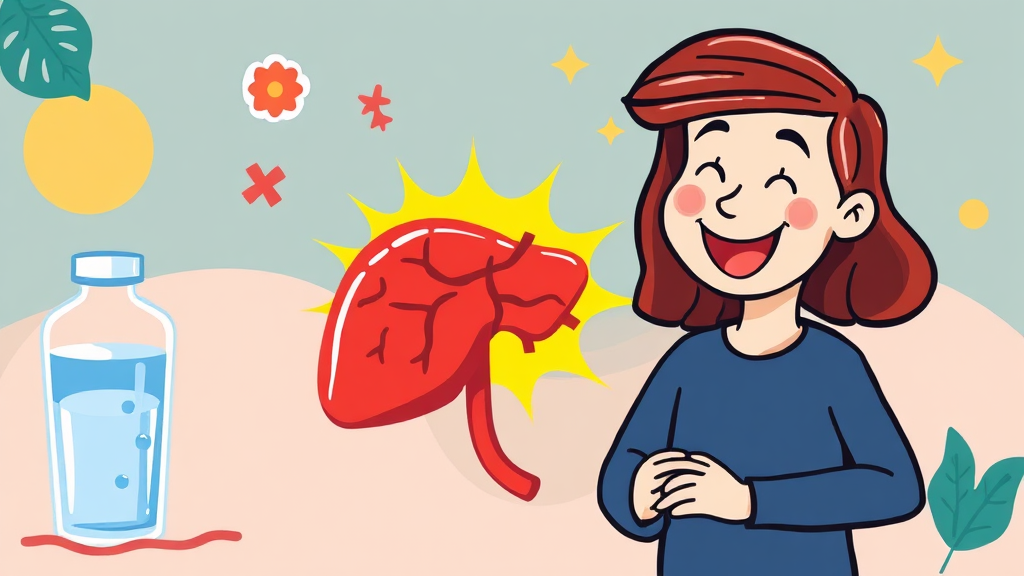 우루사 100mg 효과 극대화 비법 (cartoon 스타일)