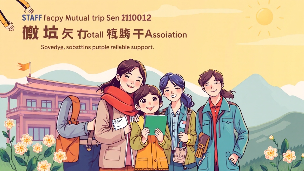 복지 서비스 총정리 (illustration 스타일)