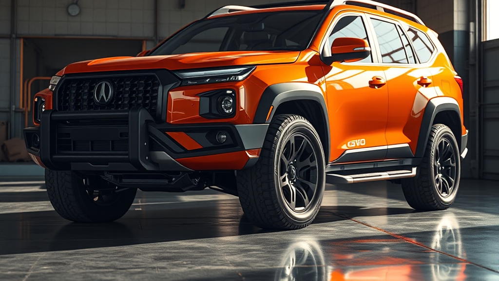 GV60 마그마 디자인 분석 (realistic 스타일)