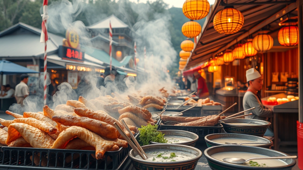 닭갈비 & 막국수 맛집 정보 (realistic 스타일)