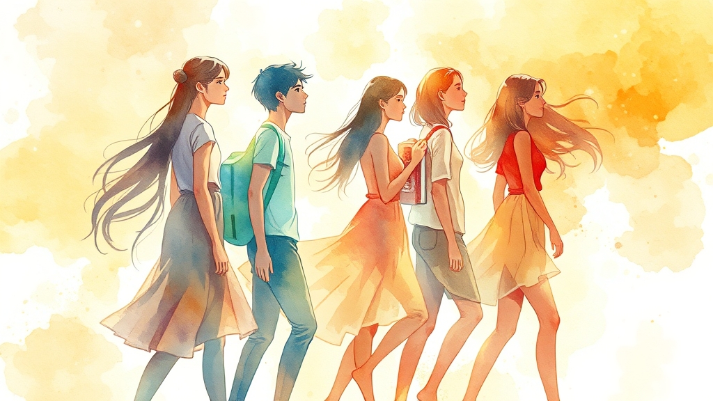 청년월세지원, 어떤 효과를 기대할 수 있을까요? (watercolor 스타일)