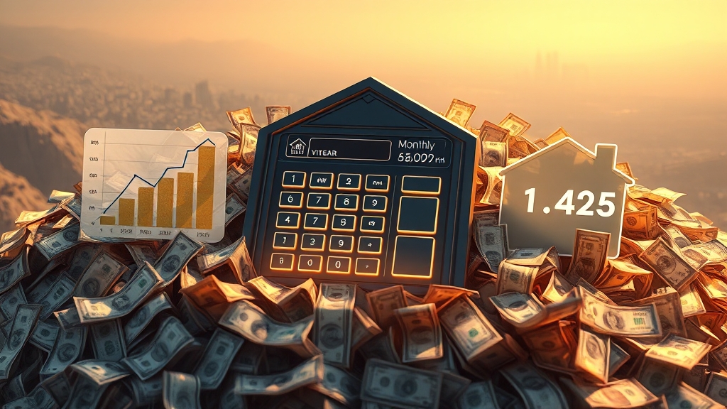 이자 계산기 활용법 (illustration 스타일)