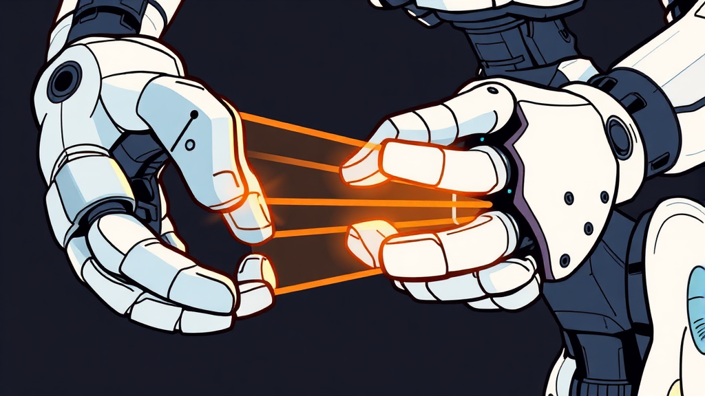 하모닉 드라이브 시스템즈의 기술력과 시장 지배력 분석 (cartoon 스타일)