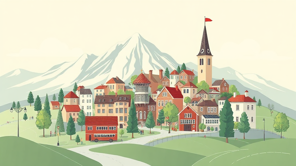 합리적인 실버타운 선택을 위한 조언 (illustration 스타일)