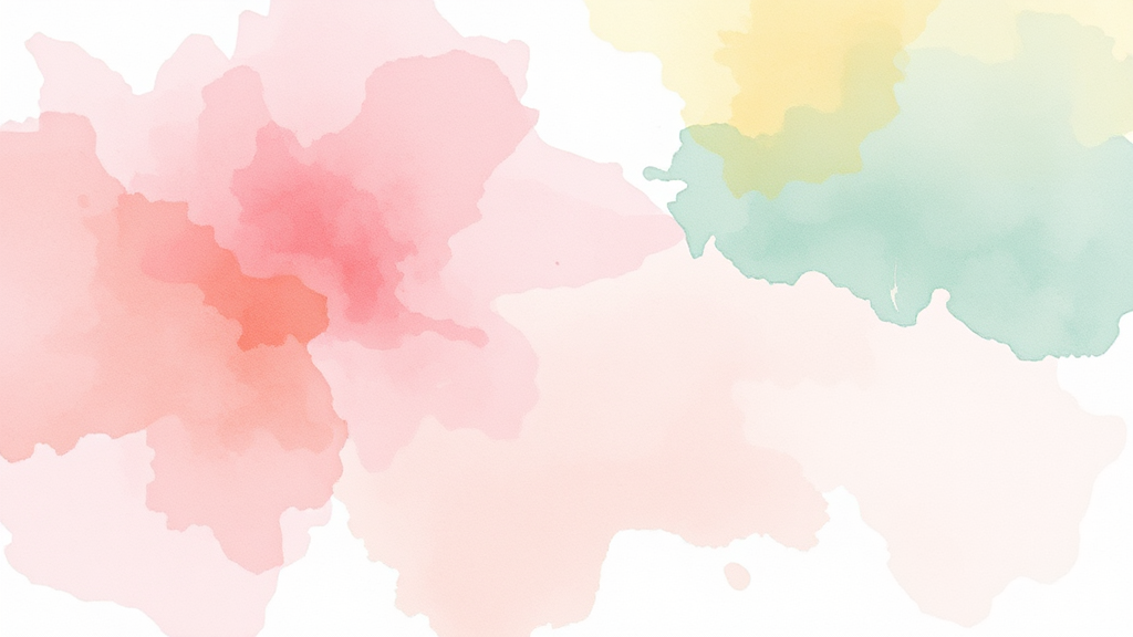 해독 주스 다이어트: 성공적인 체중 감량을 위한 가이드 (watercolor 스타일)