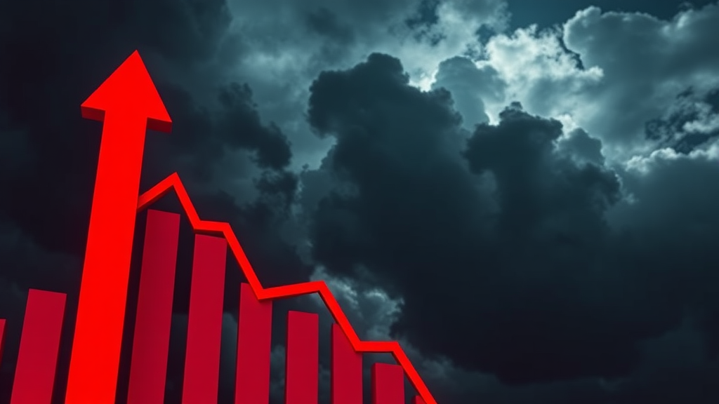 실적 발표 후 시장 반응 (realistic 스타일)