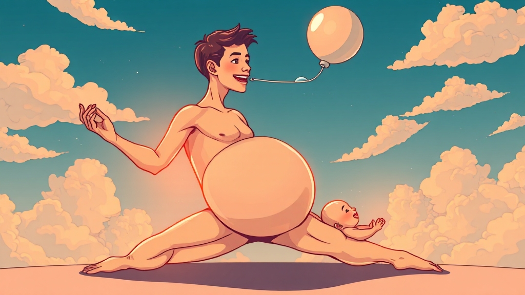 배 가스 즉시 해결 가이드 6 가스 제거 운동 및 요가 (illustration 스타일)
