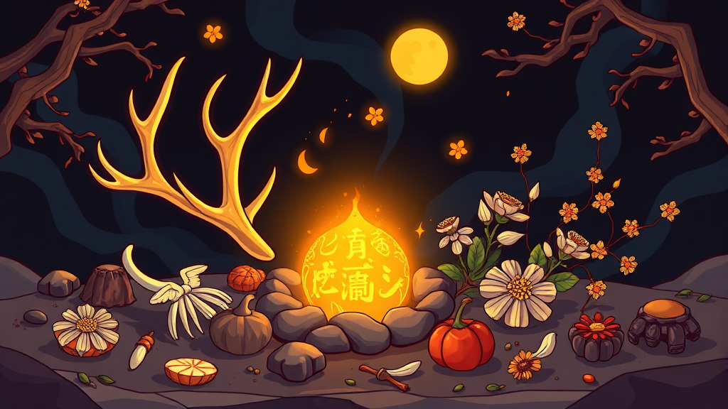 핵심 성분과 효능 파헤치기 (cartoon 스타일)