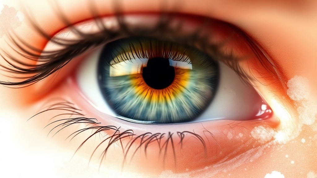 백내장 치료, 최신 의학 정보와 전망 (watercolor 스타일)