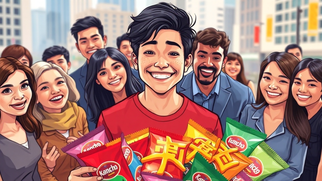 SNS 반응 및 확산 (illustration 스타일)