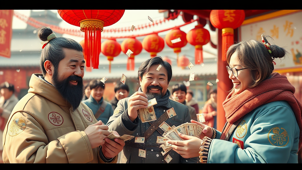 설맞이 추가 혜택: 대상 및 조건 (realistic 스타일)