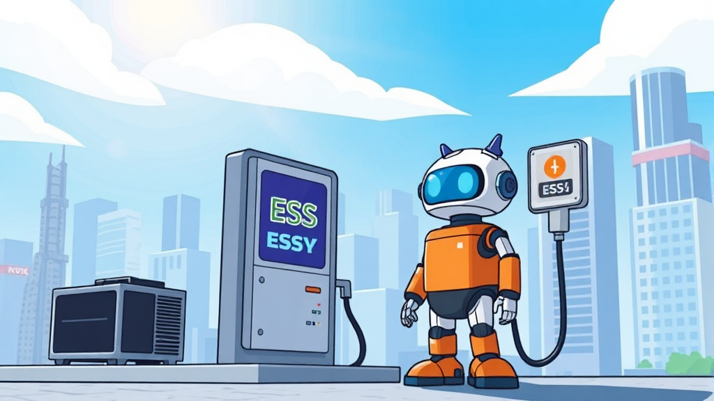 2차전지 주가, 앞으로는? (cartoon 스타일)