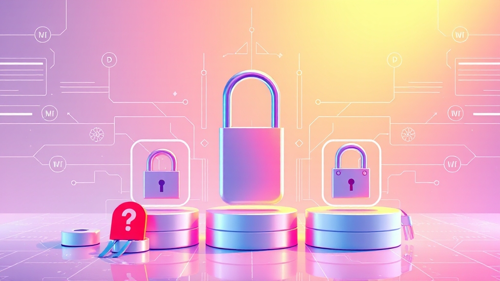 잠금 해제 도구: 종류와 사용법 비교 (illustration 스타일)