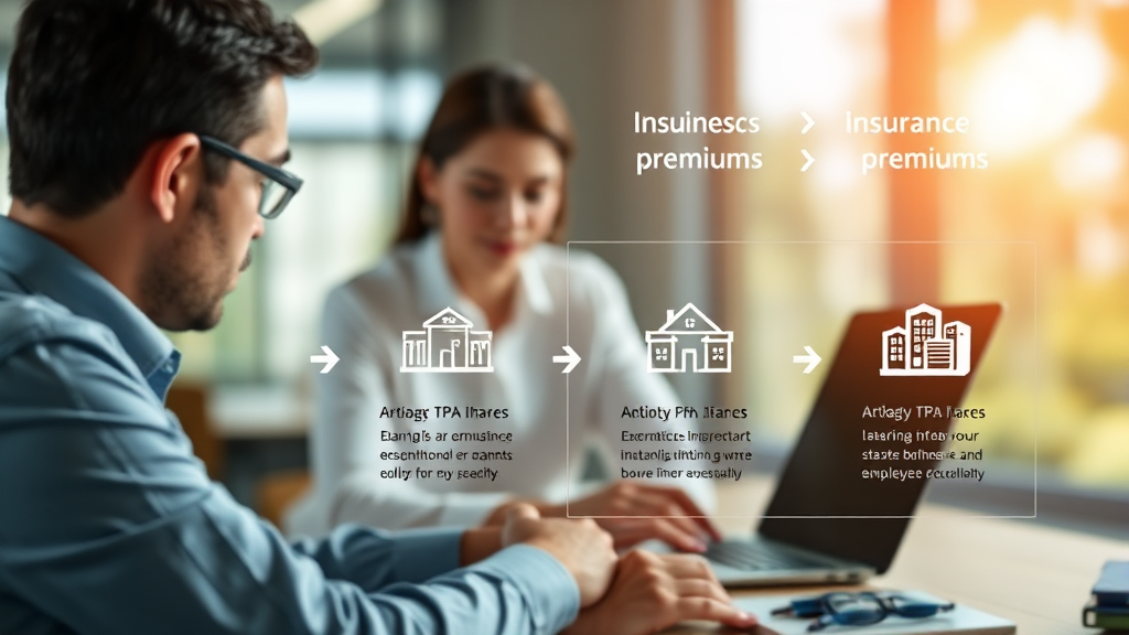 사업주 부담금 계산 방법과 실제 예시 (realistic 스타일)