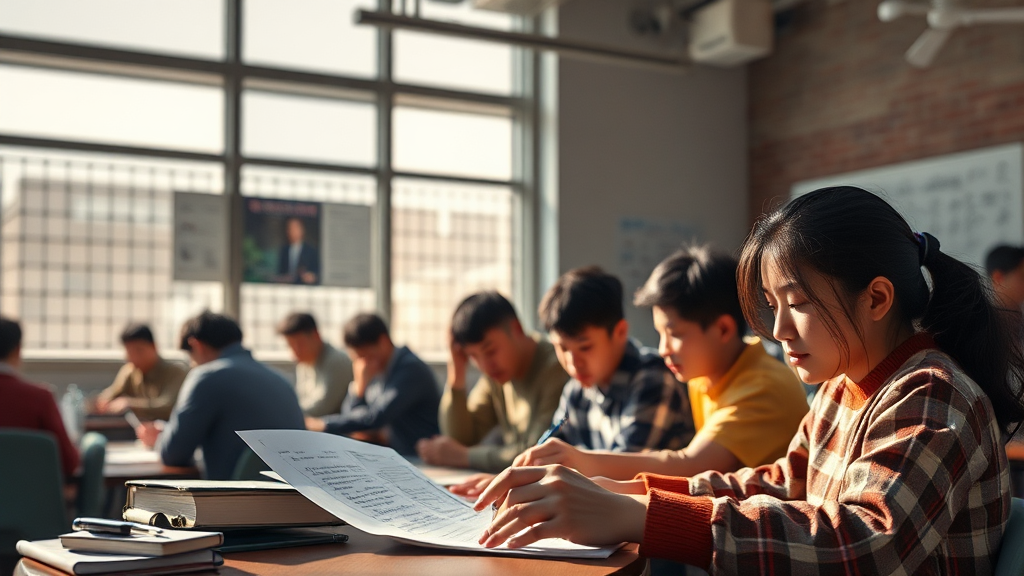 2026 수능 난이도 집중 분석 및 예상 등급컷 (realistic 스타일)