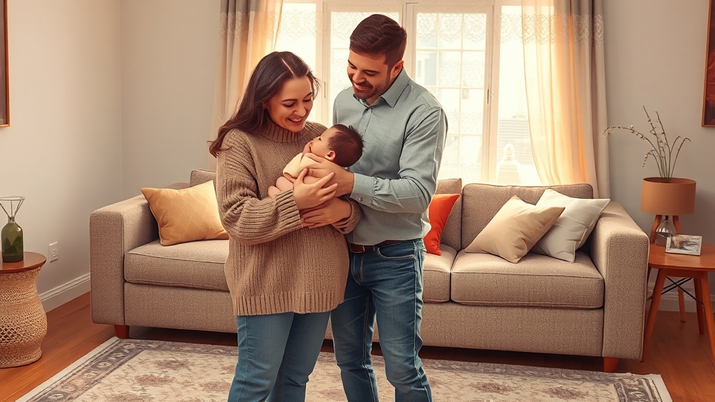 출산휴가 vs 배우자 출산휴가: 차이점 비교 (realistic 스타일)