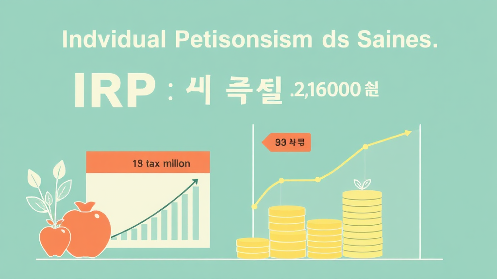 개인연금 세액공제 한도와 공제율 완벽 분석 (illustration 스타일)