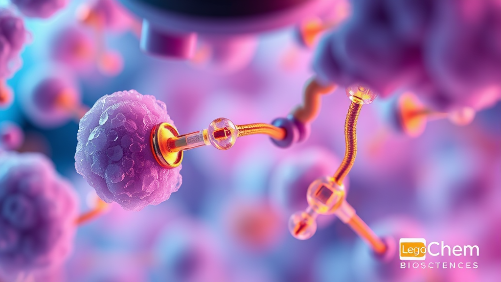 레고켐바이오, ADC 기술 경쟁력은? (watercolor 스타일)