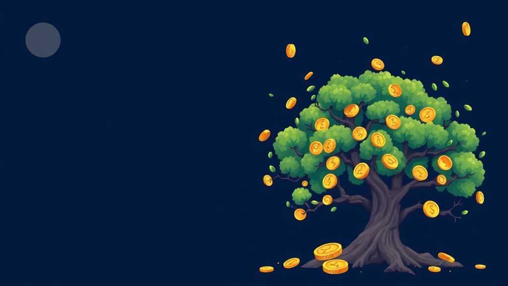 코스트 에버리지 효과: 꾸준함의 힘 (illustration 스타일)