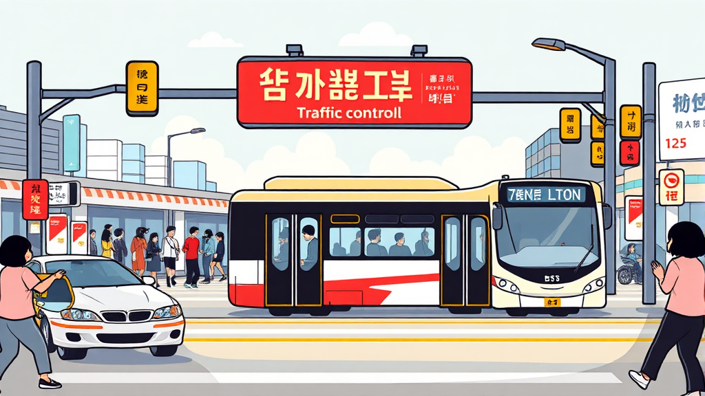 공연 당일 광화문 일대 교통 통제 및 대중교통 이용 꿀팁 (cartoon 스타일)