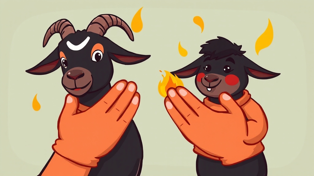 흑염소 진액, 나에게 맞는 섭취 방법은? (cartoon 스타일)