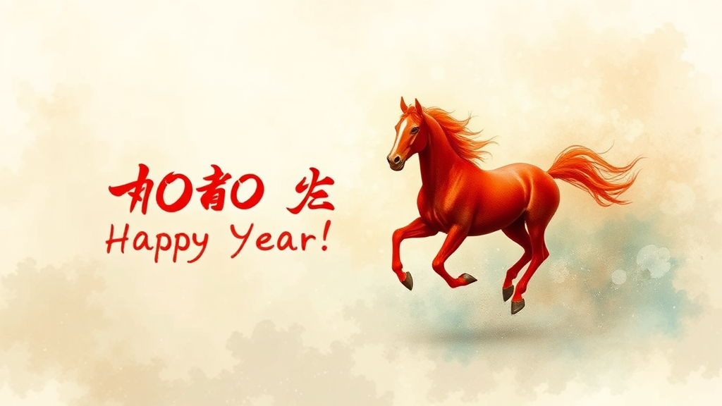 새해 인사말 작성 시 유의사항 (watercolor 스타일)