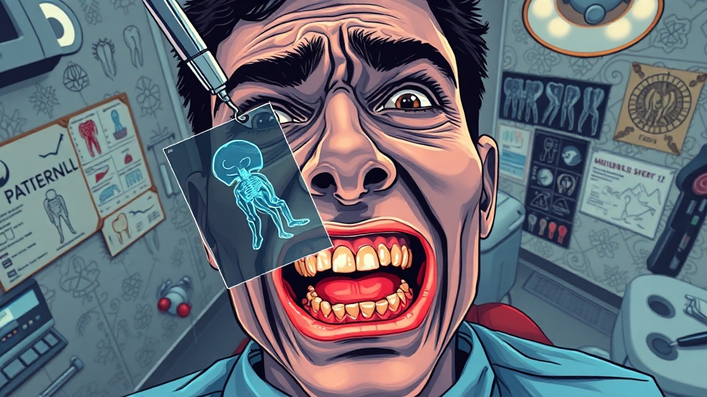 사랑니, 잇몸 부음의 주범? (illustration 스타일)