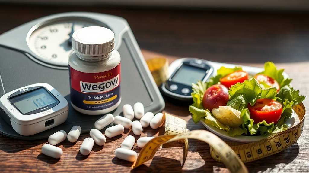 위고비 사용 후기 및 효과 (realistic 스타일)