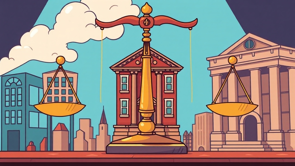 실제 분쟁 사례, 해결 전략은? (cartoon 스타일)