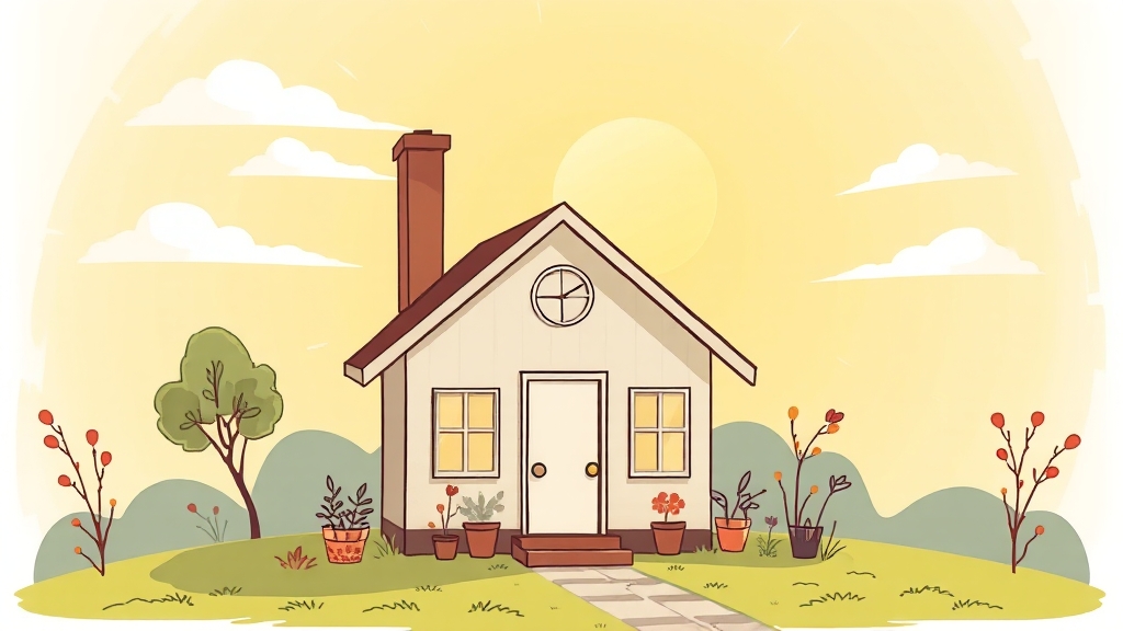 소형 주택, 정부 지원 놓치지 마세요! (illustration 스타일)