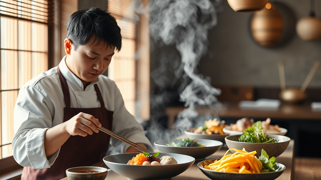 김시현 셰프의 요리 철학이 담긴 메뉴 이미지