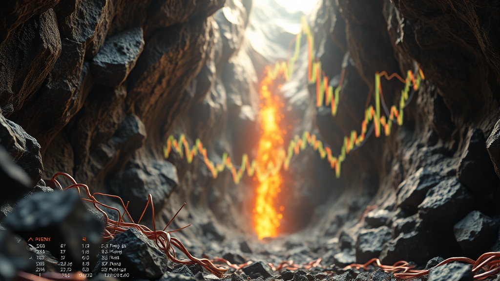 국내 구리 관련주 TOP 3 (realistic 스타일)