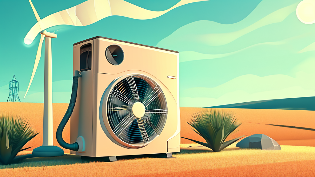 선풍기, 서큘레이터와 함께라면 더 시원하게! (illustration 스타일)