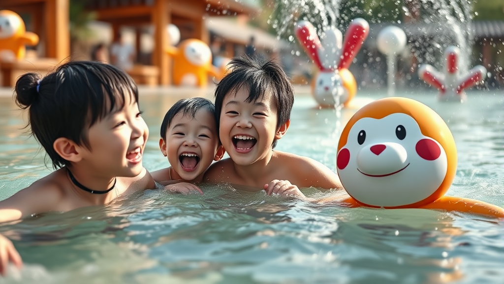 후기 및 평가: 뽀로로 아쿠아빌리지 방문 전 알아두면 좋은 점 (realistic 스타일)