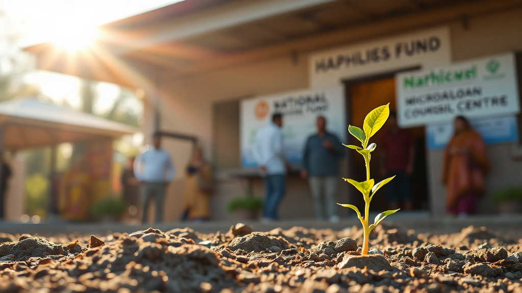 국민행복기금 소액대출, 어떻게 신청하나요? (realistic 스타일)